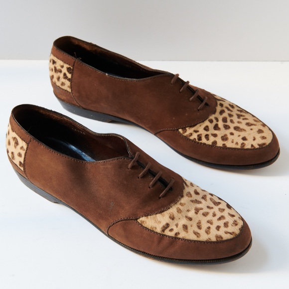 80s - SUSAN BENNIS - WARREN EDWARDS - Shoes - Men\'s - 10.5 - Br Suede main image 5